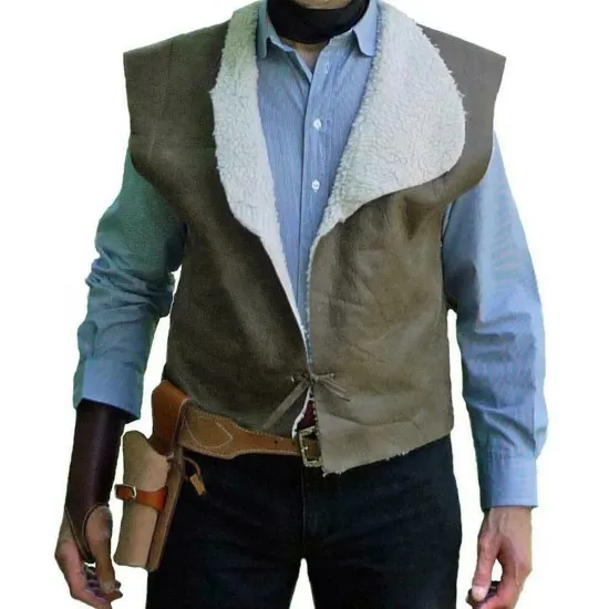 Clint Eastwood Spaghetti Western Leather Vest