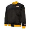 LA Lakers OG 3.0 Lightweight Black Satin Jacket