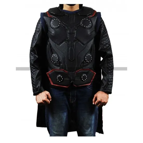 Avengers Endgame Thor Leather Vest Costume