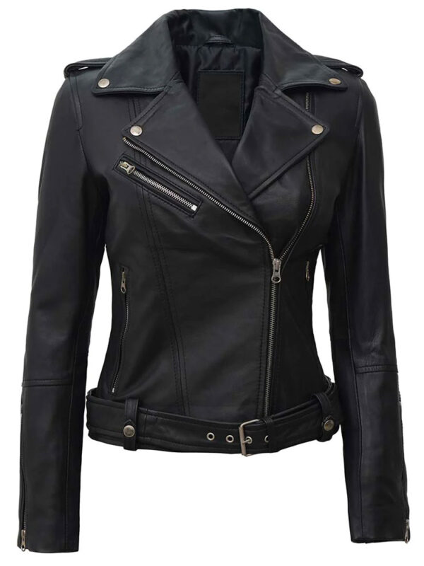 Baby Fever Josephine Park Black Leather Jacket