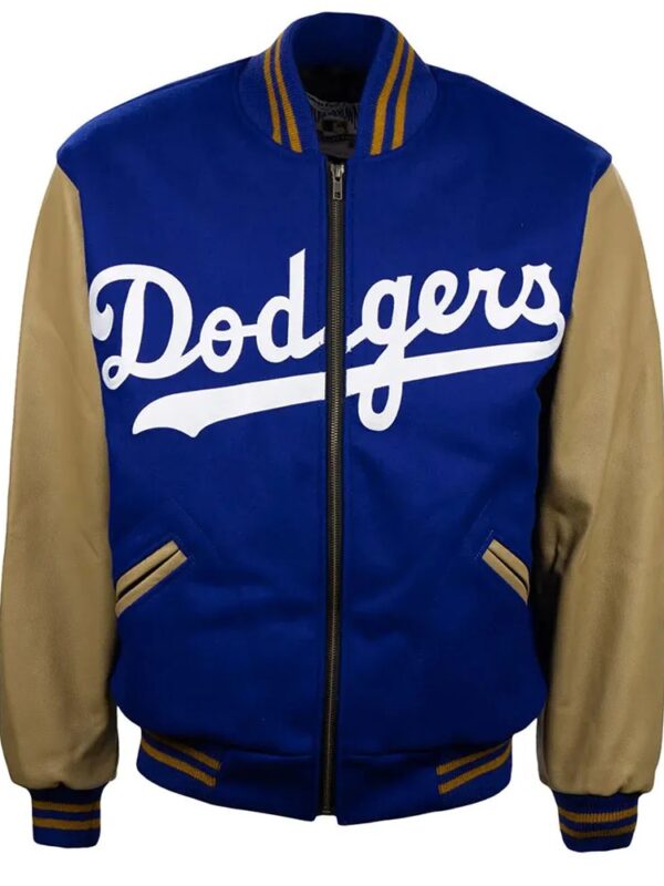 1951 Brooklyn Dodgers Varsity Royal Blue Jacket