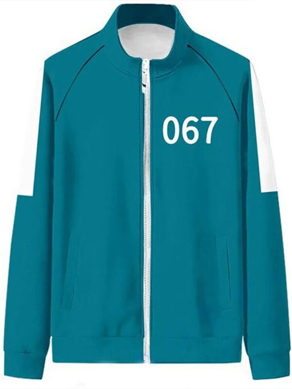 067 Ji-Yeong Squid Game Green Track Jacket