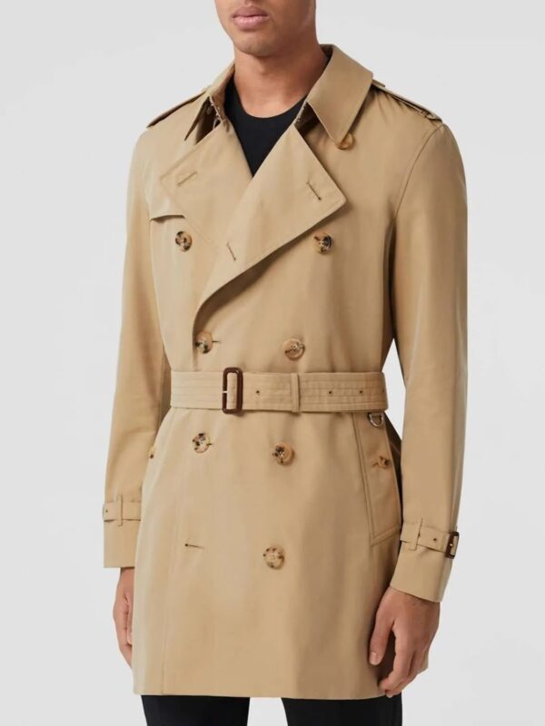 Alain Delon Le Samourai Double Breasted Coat