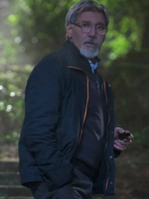 1923 Harrison Ford Black Jacket